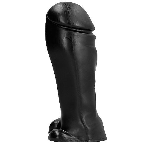 ALL BLACK - 22 CM WIDE-TIP DILDO