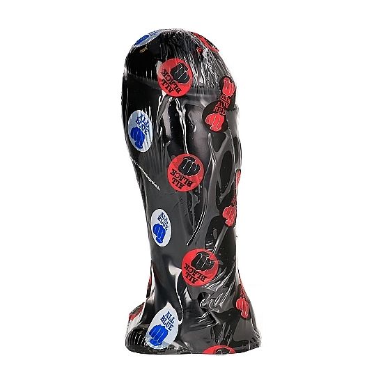 ALL BLACK - 22 CM WIDE-TIP DILDO