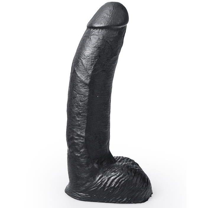 HUNG SYSTEM - REALISTIC BLACK DILDO GEORGE 22 CM