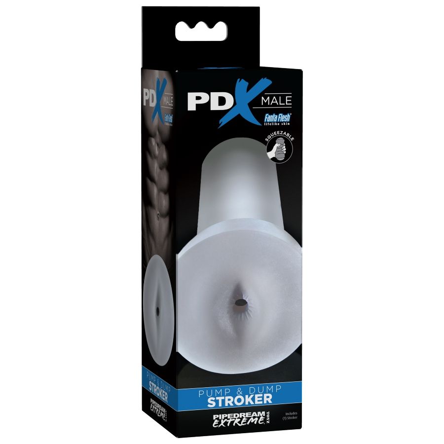 PDX MALE - PUSH PUMP AND DUMP - CLEAR