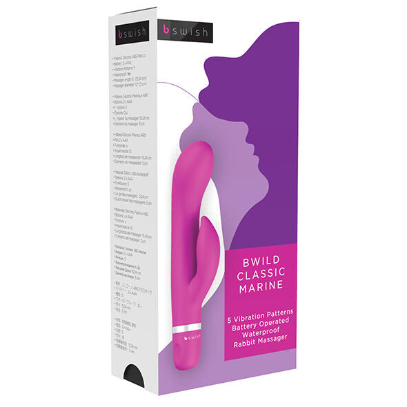 B SWISH - BWILD CLASSIC MARINE RABBIT CHERRY VIBRATOR