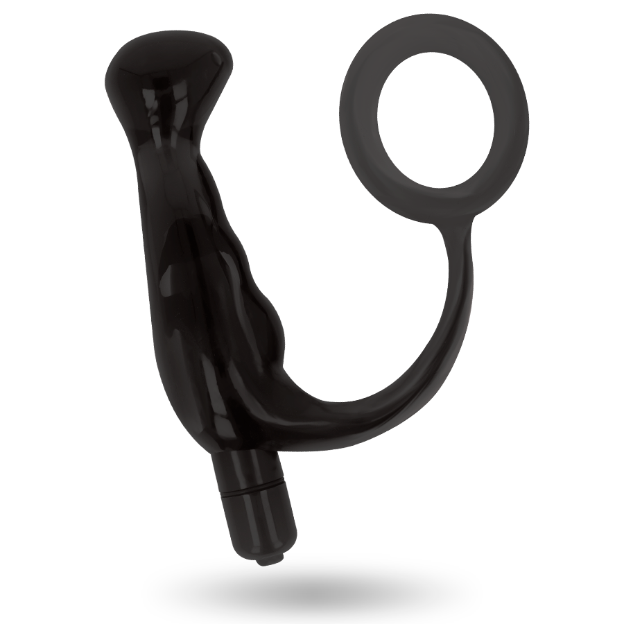 ADDICTED TOYS - TICO BLACK PROSTATE VIBRATOR 10 CM
