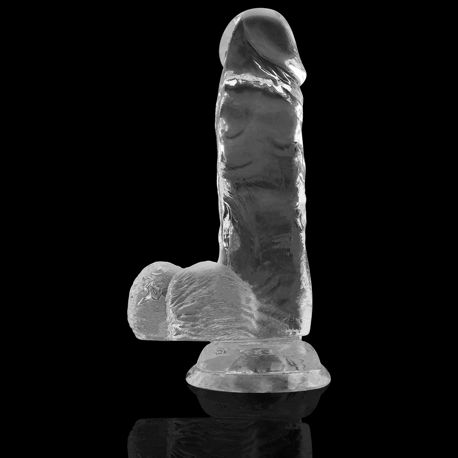 X RAY - TRANSPARENT BITE WITH BALLS 15.5 CM -O- 3.5 CM
