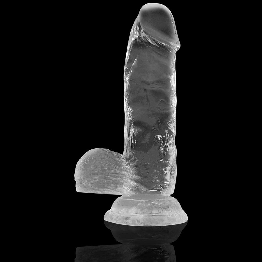 X RAY - TRANSPARENT BITE WITH BALLS 15.5 CM -O- 3.5 CM