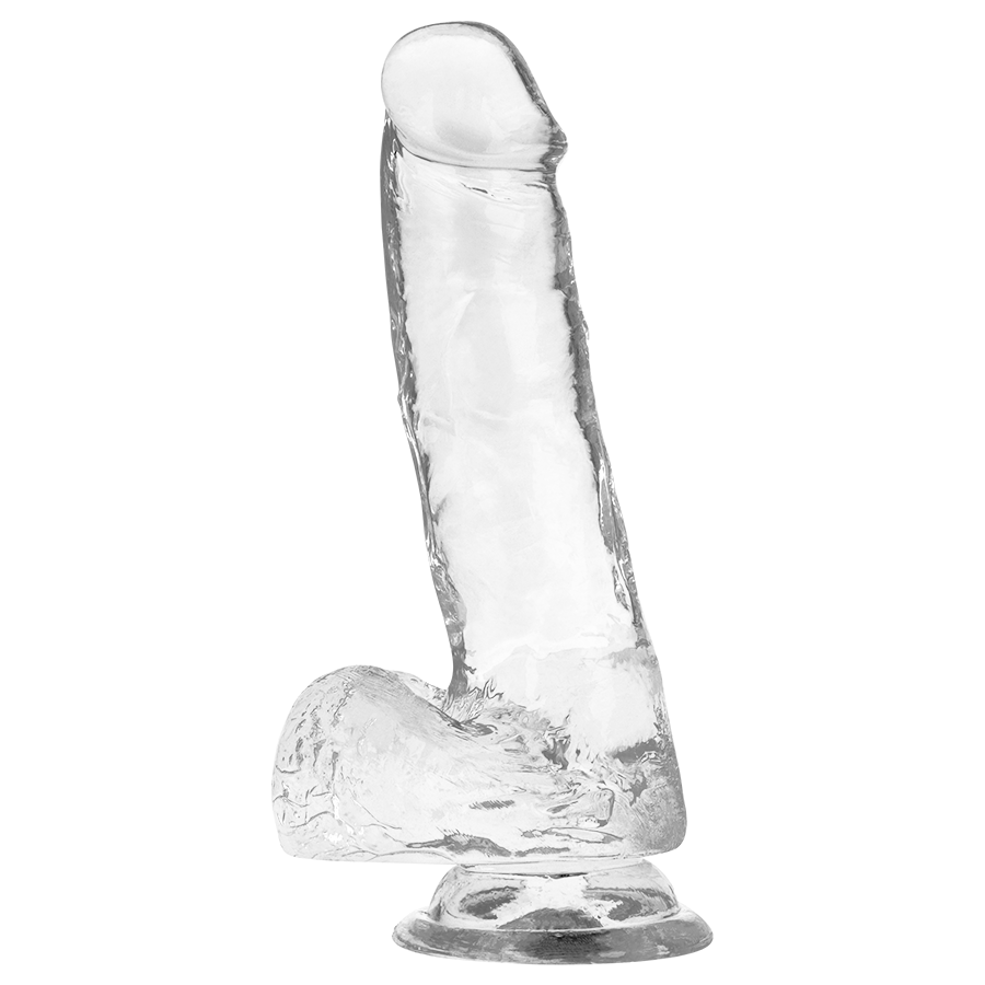 X RAY - CLEAR MOUTH GAG WITH BALLS 18.5 CM -O- 3.8 CM