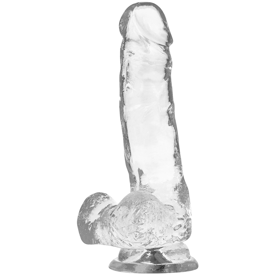X RAY - CLEAR MOUTH GAG WITH BALLS 18.5 CM -O- 3.8 CM