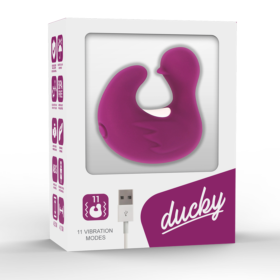 COVERME - RECHARGEABLE DUCKMANIA STIMULATING SILICONE DUCKY DICE
