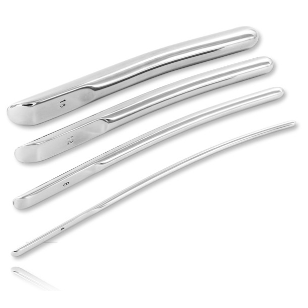 METAL HARD - STEEL URETHRAL SOUND 4MM