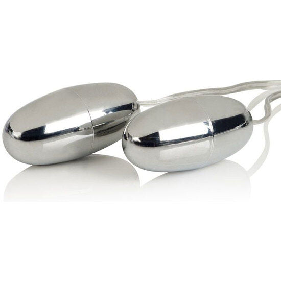 CALEXOTICS - SILVER DUO VIBRATING BALLS