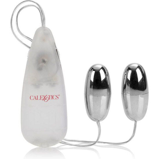 CALEXOTICS - SILVER DUO VIBRATING BALLS