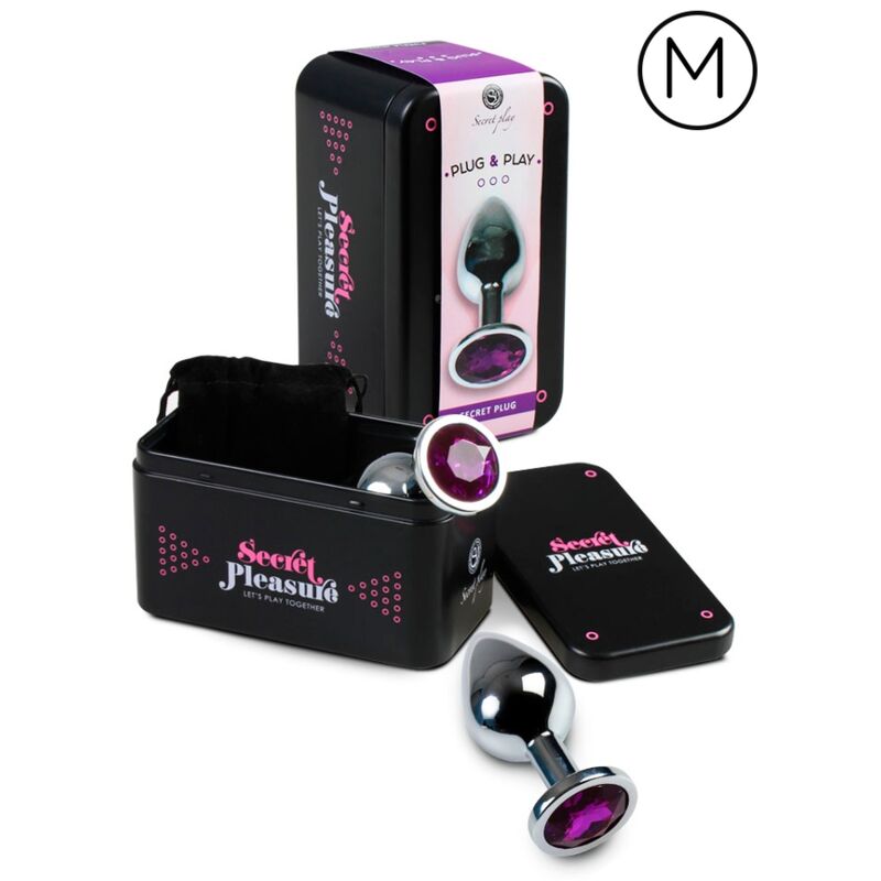SECRETPLAY - PURPLE ANAL PLUG M