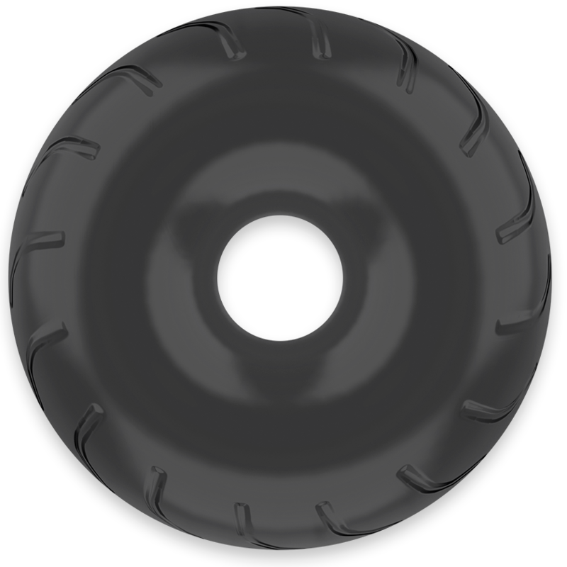 POWERING - SUPER FLEXIBLE AND DURABLE 5CM PENIS RING PR08 BLACK