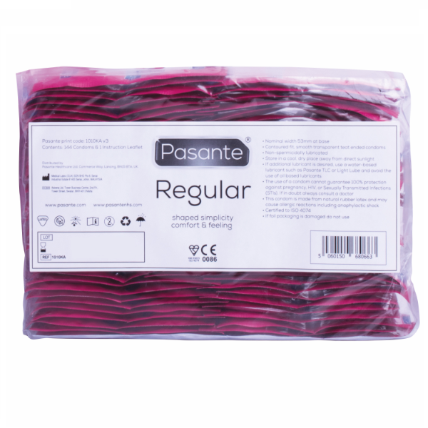 PASANTE - REGULAR CONDOMS 144 UNITS