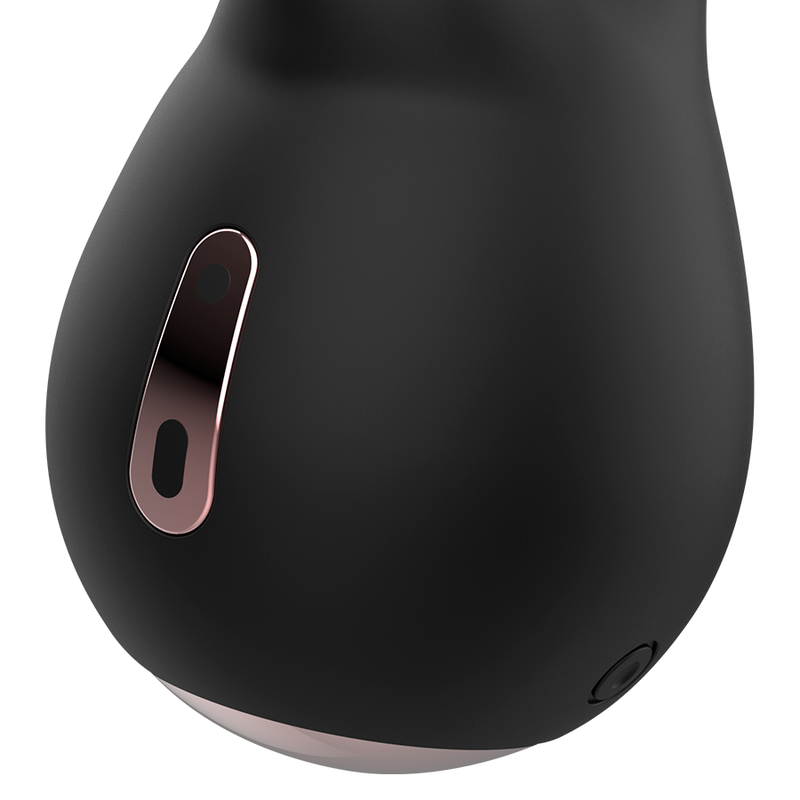 FLIRTY CHIC DESIRE - BLACK/GOLD CLITORAL STIMULATOR