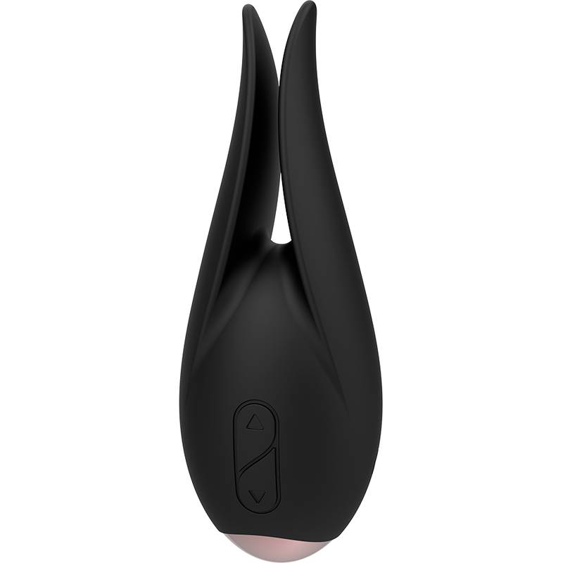 FLIRTY CHIC DESIRE - BLACK/GOLD CLITORAL STIMULATOR
