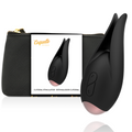 FLIRTY CHIC DESIRE - BLACK/GOLD CLITORAL STIMULATOR