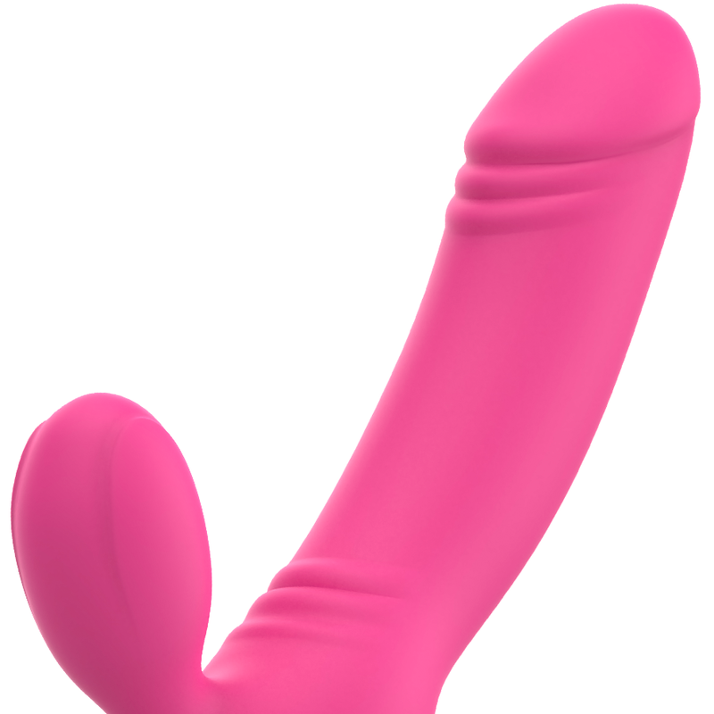 OHMAMA - BIX DOUBLE STIMULATION VIBRATOR CHRISTMAS EDITION PINK