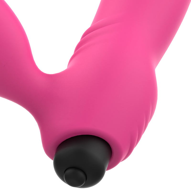 OHMAMA - BIX DOUBLE STIMULATION VIBRATOR CHRISTMAS EDITION PINK