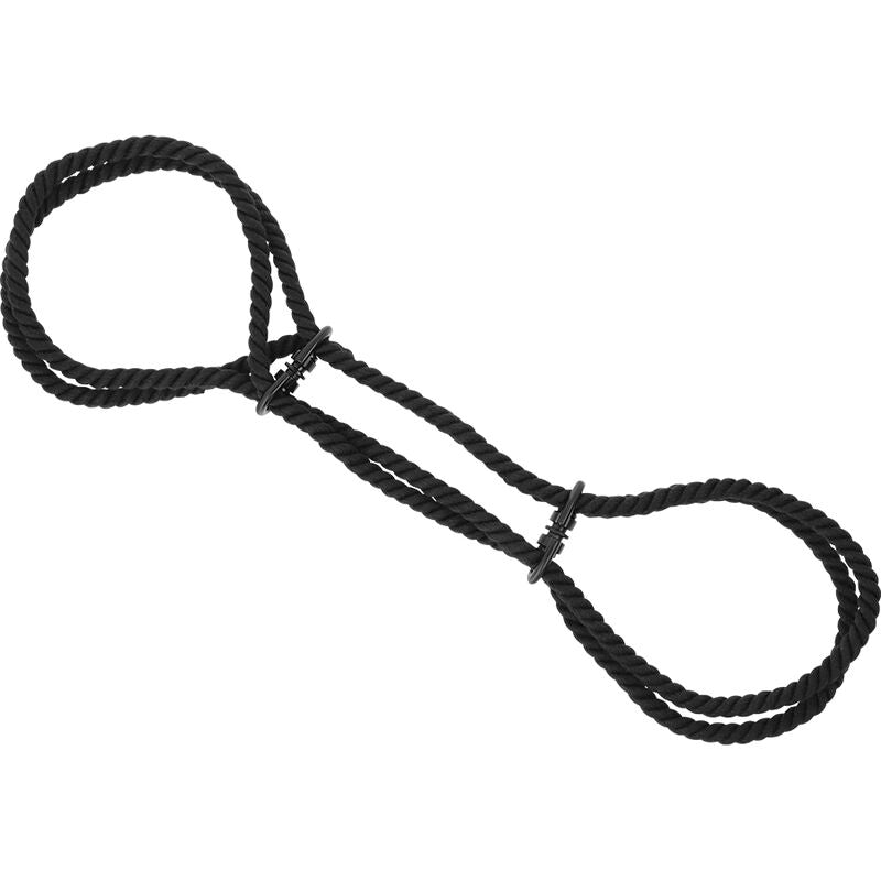 DARKNESS - ROPE CUFFS OR ANKLE CUFFS 100% COTTON