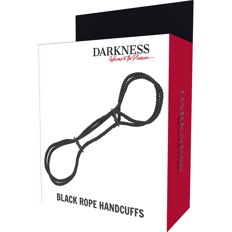 DARKNESS - ROPE CUFFS OR ANKLE CUFFS 100% COTTON