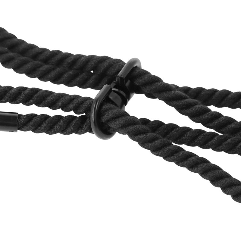 DARKNESS - ROPE CUFFS OR ANKLE CUFFS 100% COTTON