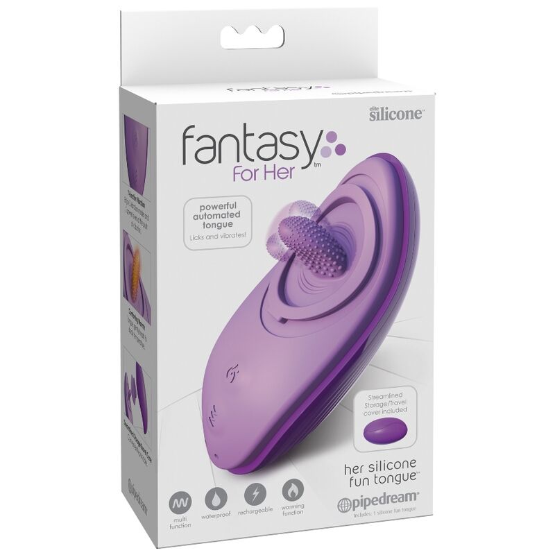 FANTASY FOR HER - HER FUN VIOLET SILICONE TONGUE