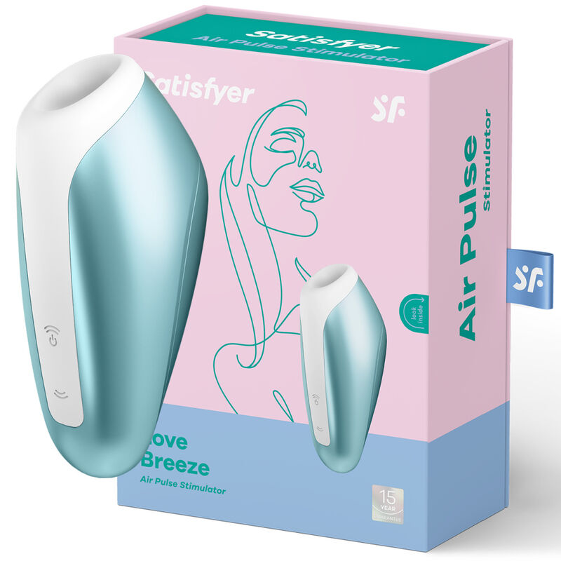 SATISFYER - LOVE BREEZE ICE BLUE SUCTION TOY