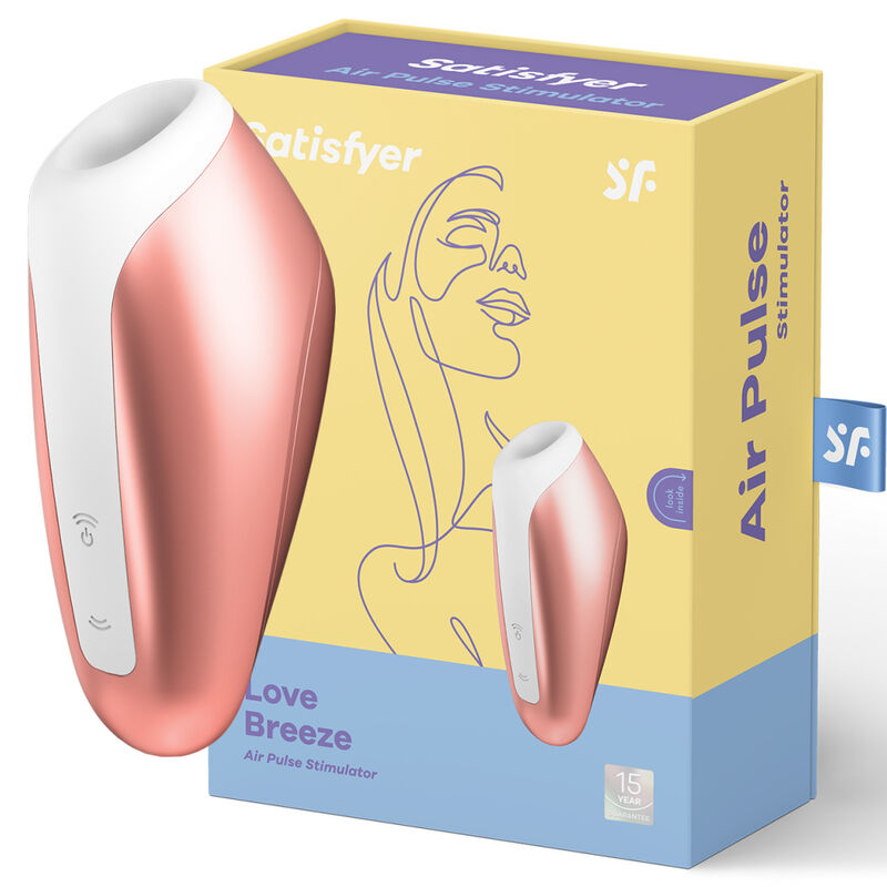 SATISFYER - BREEZE COPPER SUCTION VIBRATOR
