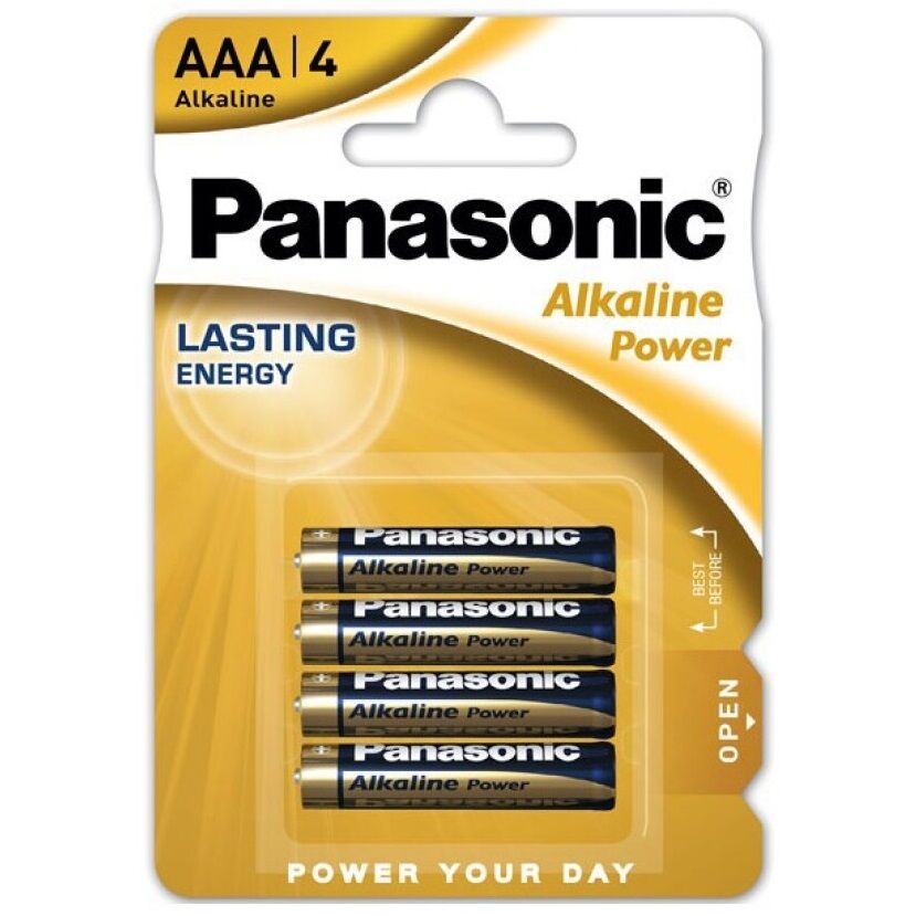 PANASONIC - AAA LR03 BRONZE BATTERY 4U