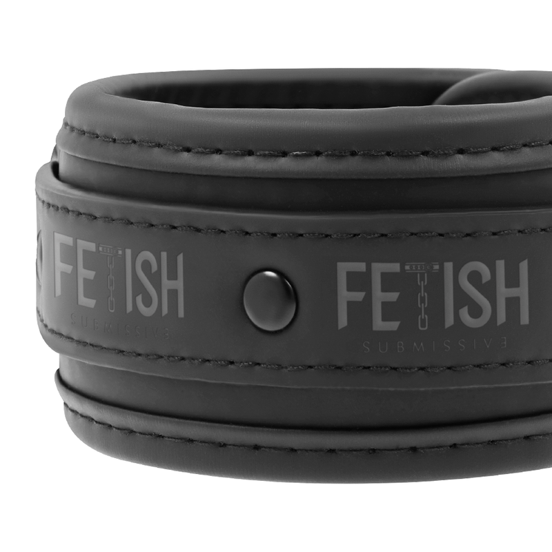 FETISH SUBMISSIVE - OPEN LEG POSITION WITH NEOPRENE LINED CUFFS