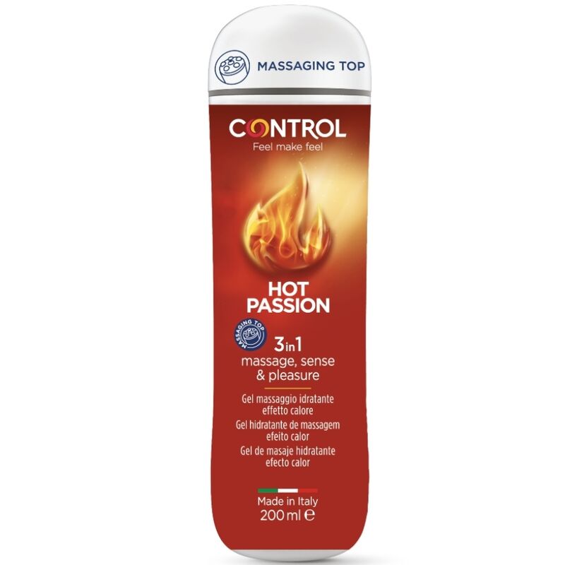 CONTROL - WARM PASSION 3-IN-1 GEL 200ML