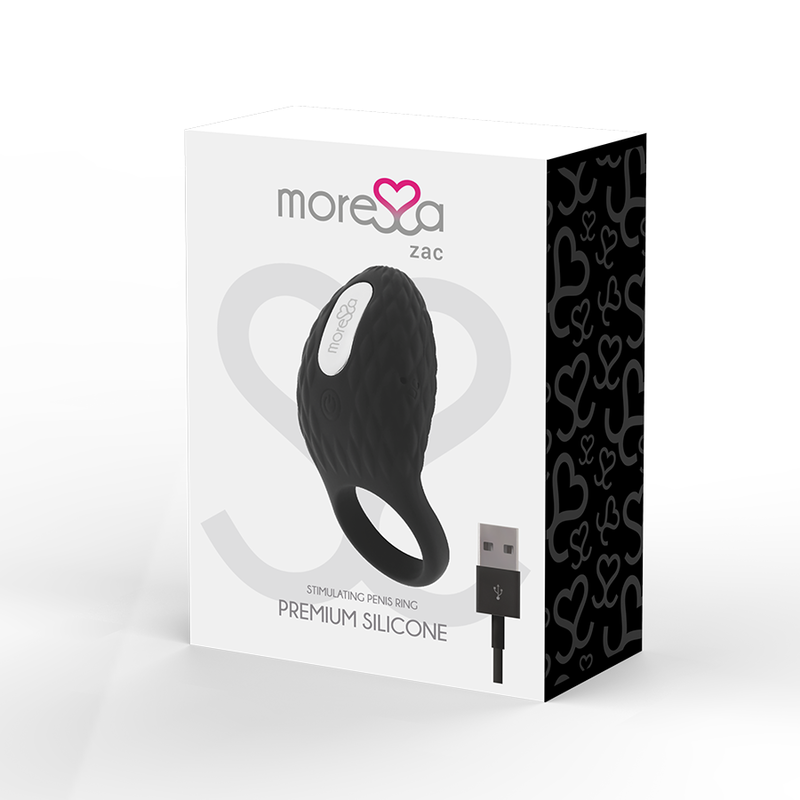 RECHARGEABLE VIBRATING RING MORESSA ZAC PREMIUM