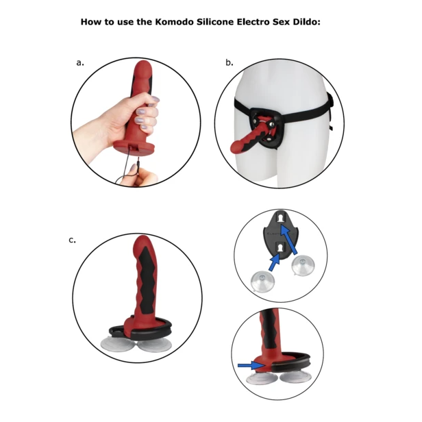 ELECTRASTIM - SILICONE FUSION KOMODO GODE