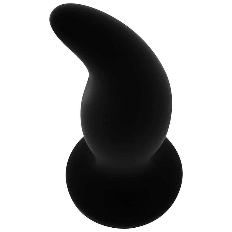 OHMAMA - P POINT CURVED SILICONE ANAL PLUG 12 CM