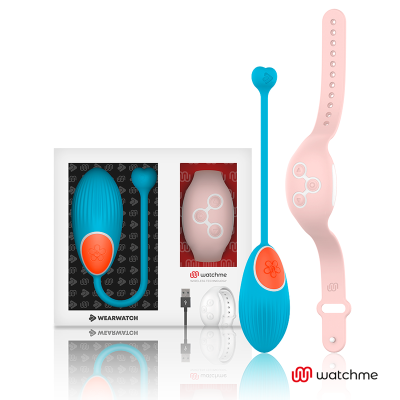 WEARWATCH - WATCHME REMOTE CONTROL BLUE / PINK EGG TECHNOLOGY
