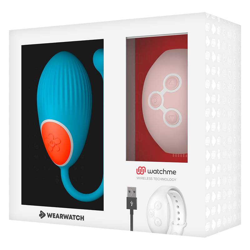 WEARWATCH - WATCHME REMOTE CONTROL BLUE / PINK EGG TECHNOLOGY
