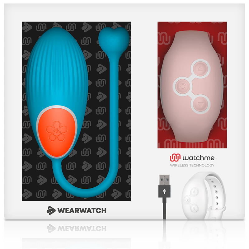 WEARWATCH - WATCHME REMOTE CONTROL BLUE / PINK EGG TECHNOLOGY