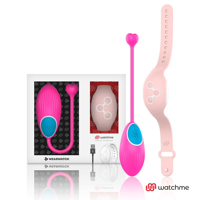 WEARWATCH - FUCHSIA / ROSE EGG WATCHME REMOTE CONTROL TECHNOLOGY