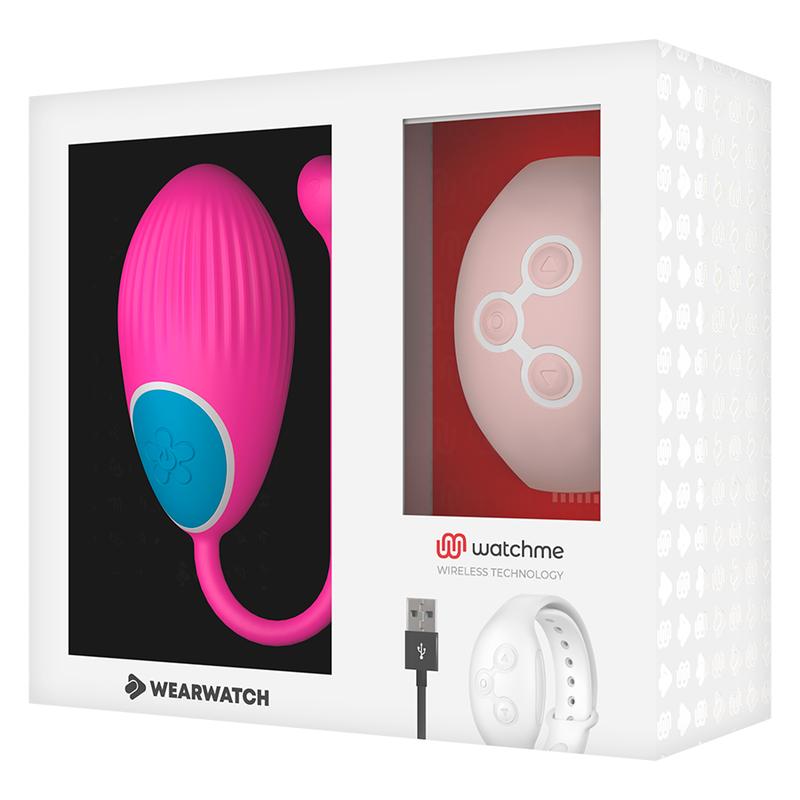 WEARWATCH - FUCHSIA / ROSE EGG WATCHME REMOTE CONTROL TECHNOLOGY