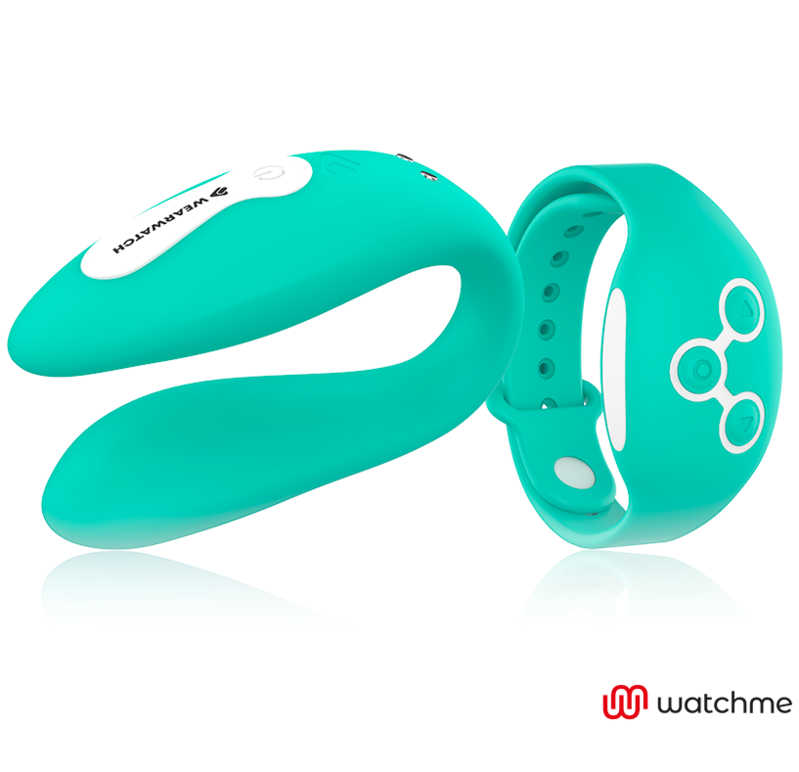 WEARWATCH - LIGHT GREEN WATCHME DOUBLE TECHNOLOGY VIBRATOR