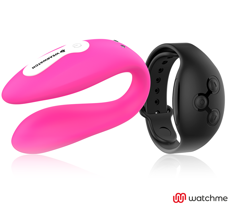 WEARWATCH - DUAL TECHNOLOGY VIBRATOR WATCHME FUCHSIA/AZABACHE