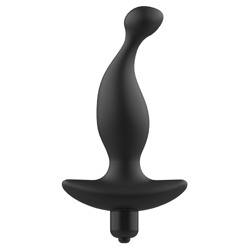 ADDICTED TOYS - BLACK ANAL MASSAGER WITH VIBRATION MODEL 1