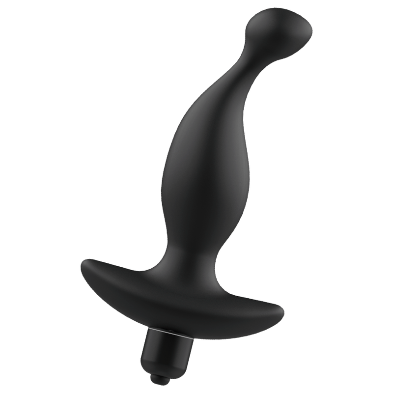 ADDICTED TOYS - BLACK ANAL MASSAGER WITH VIBRATION MODEL 1